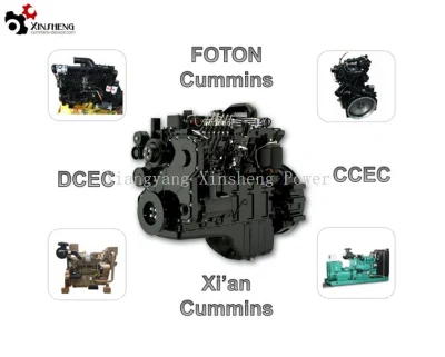 Motor diésel Cummins original 4/6/12 cilindros serie B/C/L/NT855/K19/K38/M11/ISF